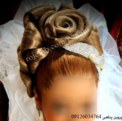 عکس عروس آرایشگاه گل سرخ